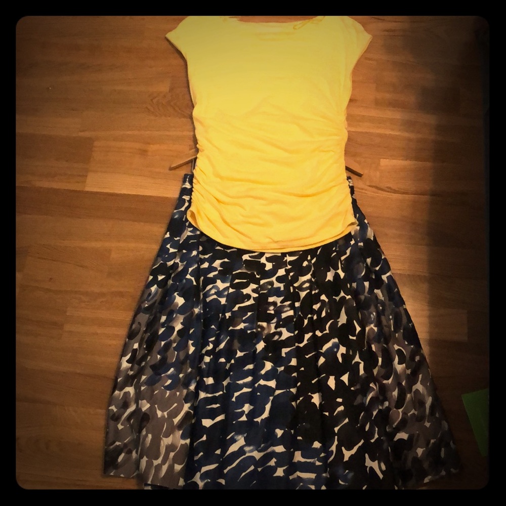 Cute yellow tee from soft surroundings